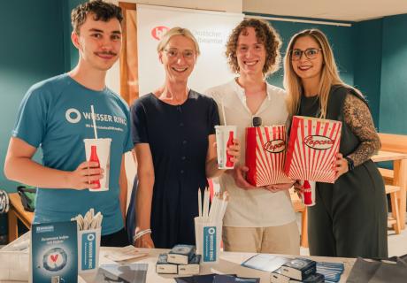 Das Team des WR bei der Filmpremiere